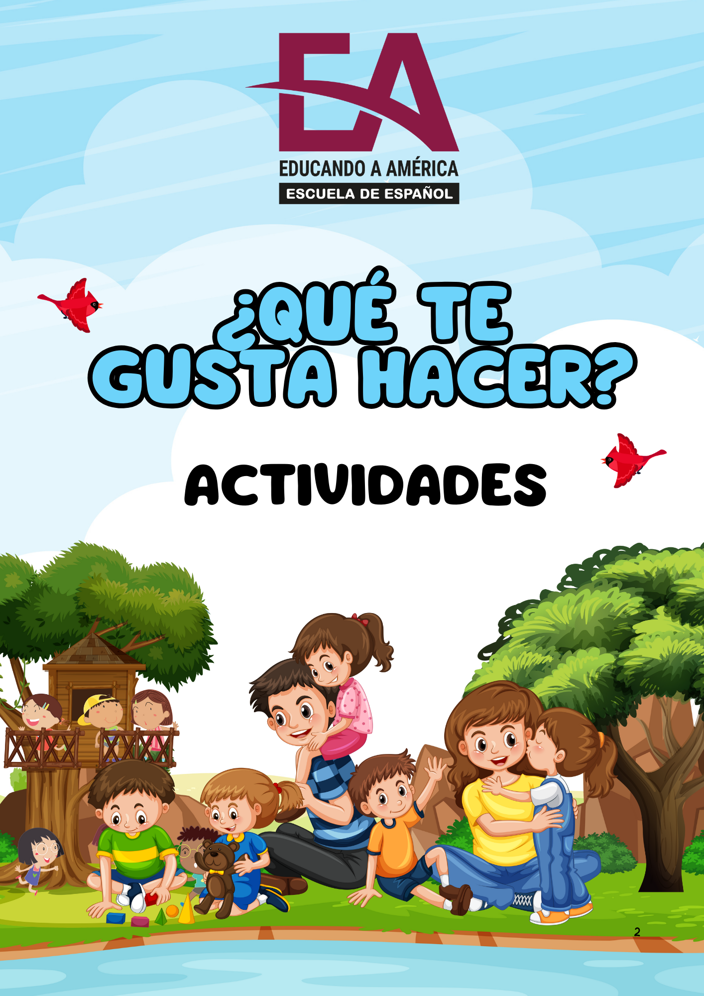 Spanish activity workbook