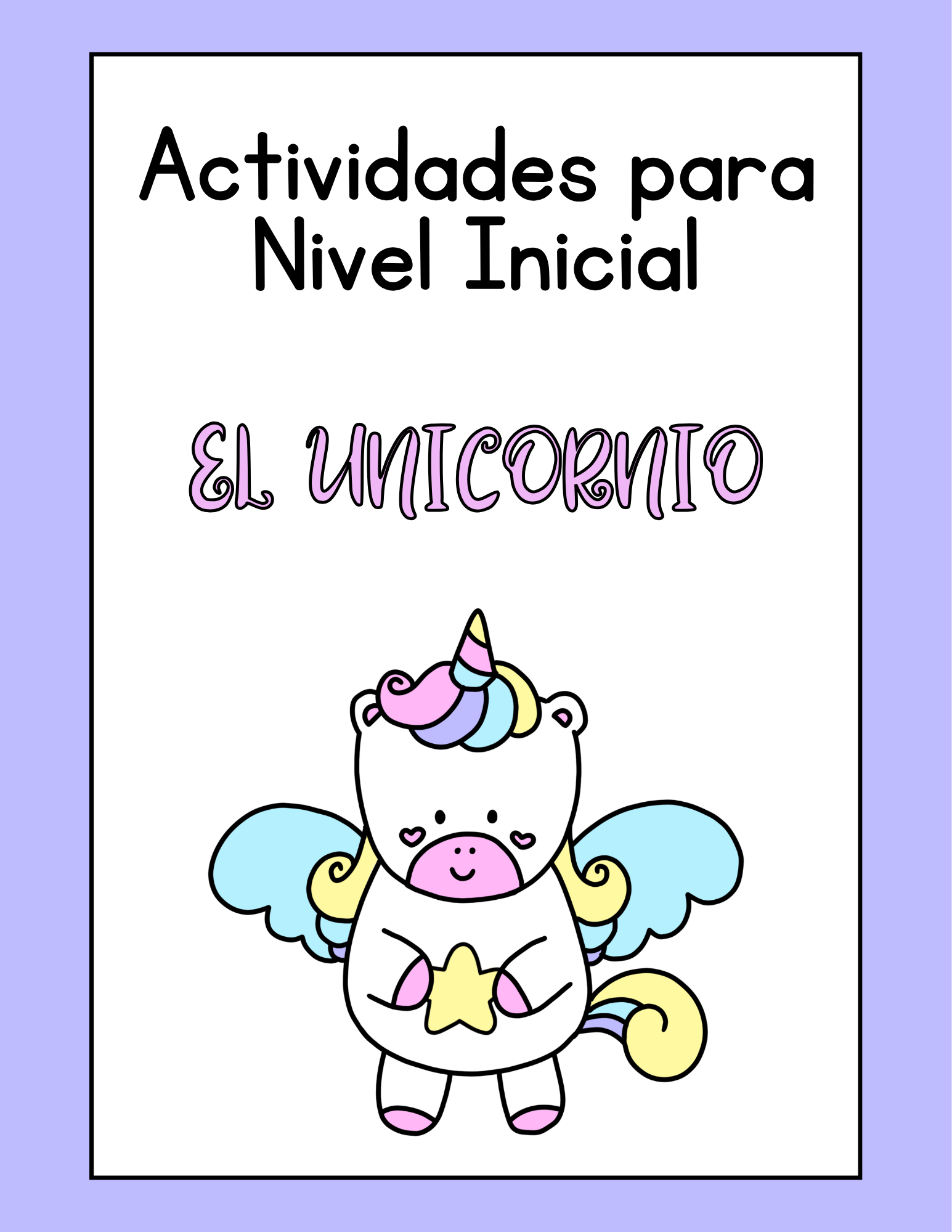 CUADERNILLO UNICORNIOS